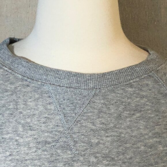 Muji Heather Gray Sweatshirt Dress XS - Picture 4 of 9